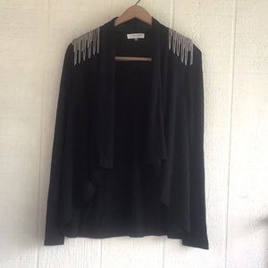 Sugarlips chains draped cardigan
